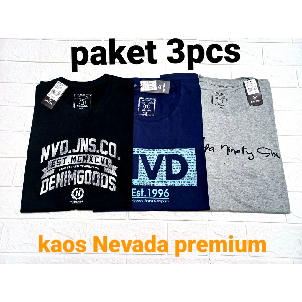 kaos nevadaa 100 3pcs official branded pria wanita | baju kaos atasan wanita terbaru 2021 | baju kaos pria 100 dapat 3 | baju kaos couple pasangan terbaru 2021 | kaos pria wanita distro dewasa couple murah terbaru 2021 |Mo nevan_Clothing