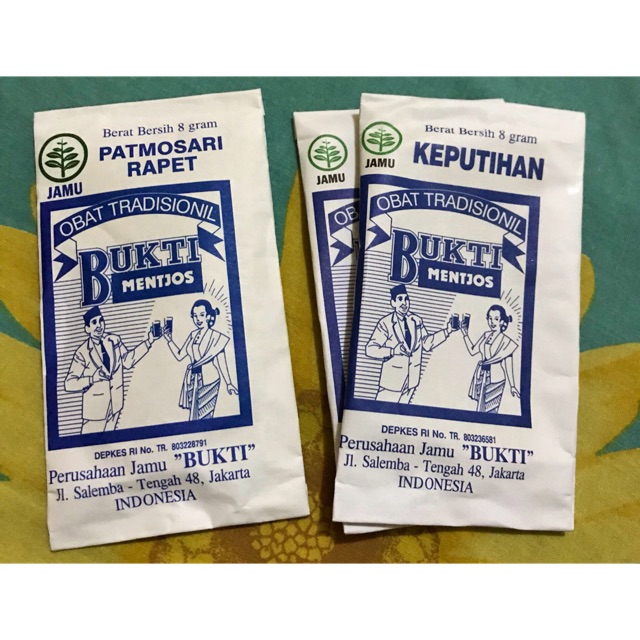 

Jamu Bukti Mentjos (serbuk/seduh)