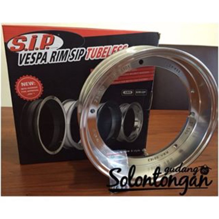 Velg Tubeless S.I.P 2.10 R10 Vespa Classic