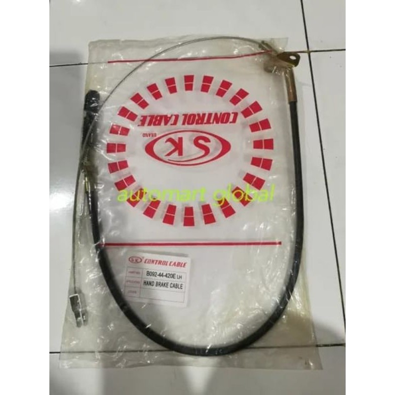 kabel rem tangan belakang ford laser 1300cc tromol