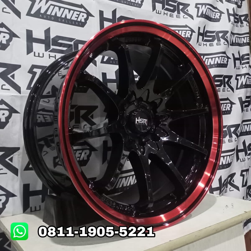 Velg Racing Concave Ring 17 Velg Mobil Yaris Jazz Swift - HSR Hiroshima