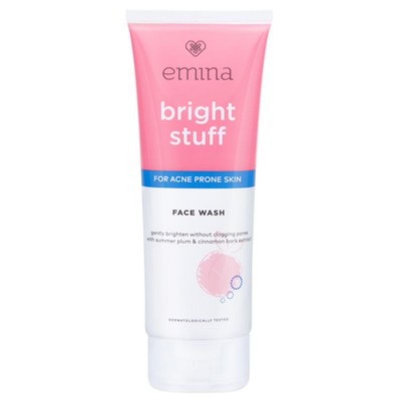 Emina Bright Stuff Series Face Wash Scrub ms. pimple Acne Prone Tone Up Cream Moisturizing Cream Serum 7,5 ml 50 ml 100 ml