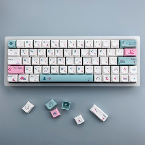 KEYCAPS PBT WEATHER XDA PROFILE SUBLIM MECHANICAL KEYBOARD