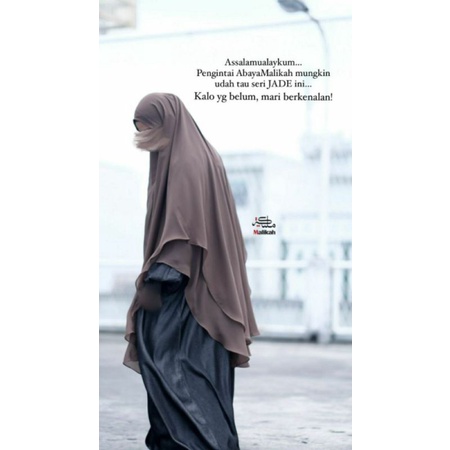Diskon 35.000-75.000 - JADE DENIM (Abaya Only) by Abaya Malikah