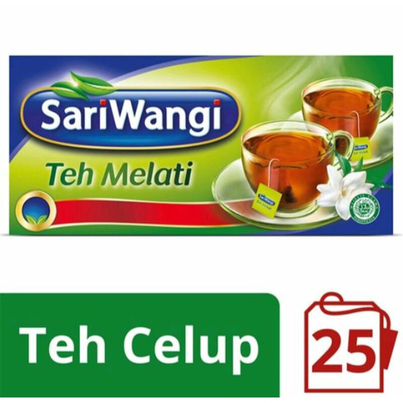 

Teh celup Sariwangi Melati 25s