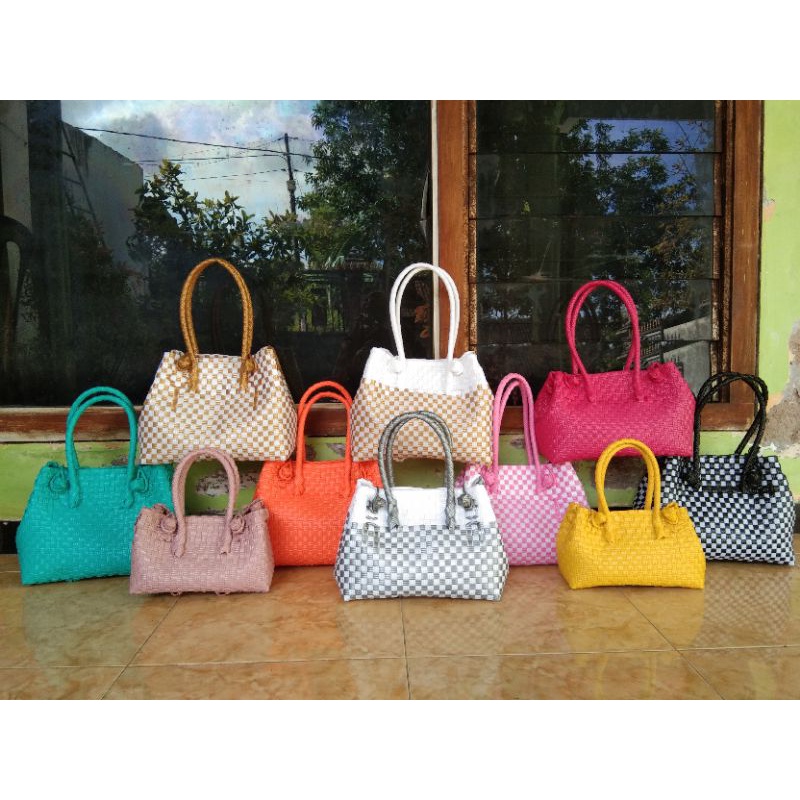 NTJ/Tas Jali Petty 2 Kancing size L/Petty Bag Jali/Tas Jali Premium