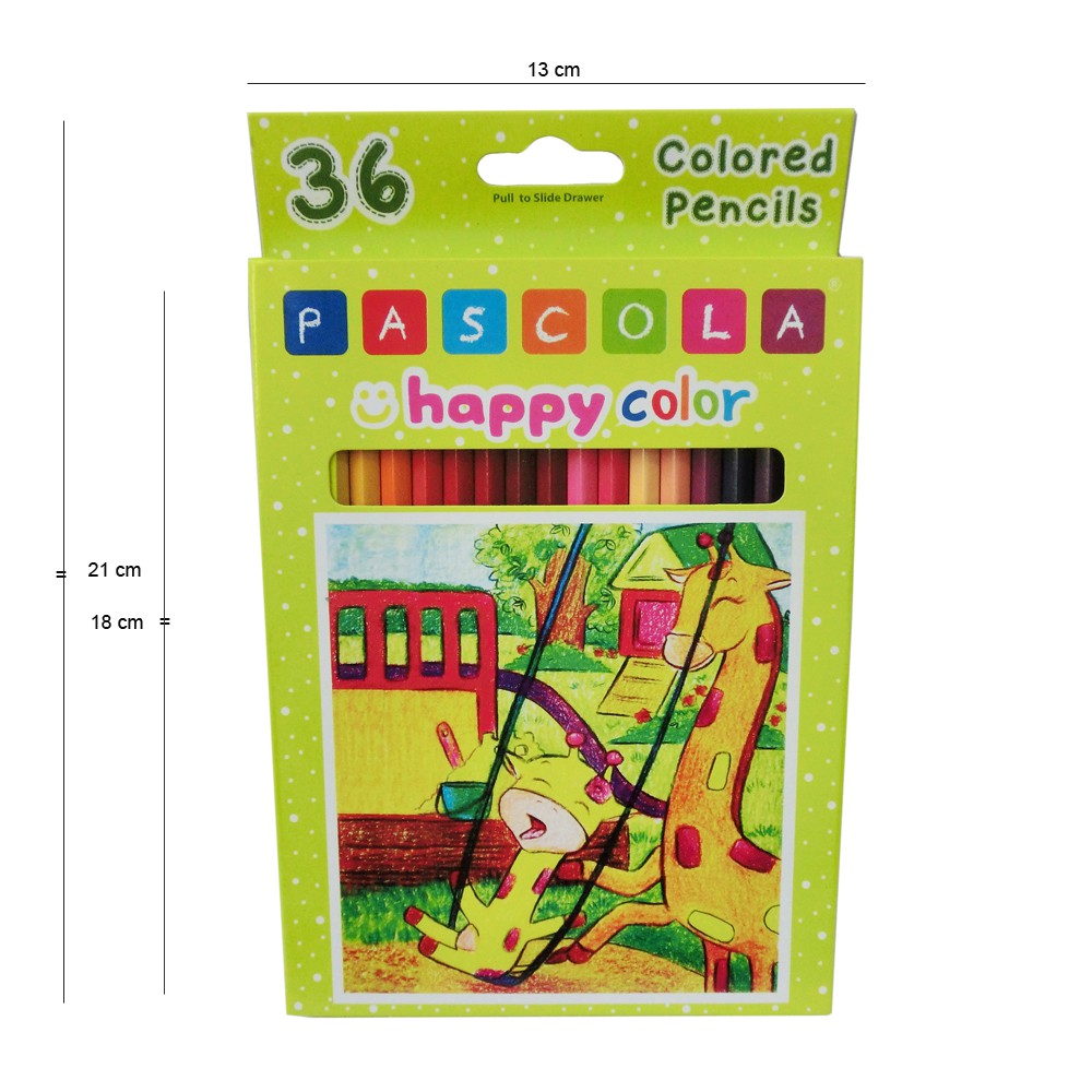 

Happy Colour 36 Pensil Pendek