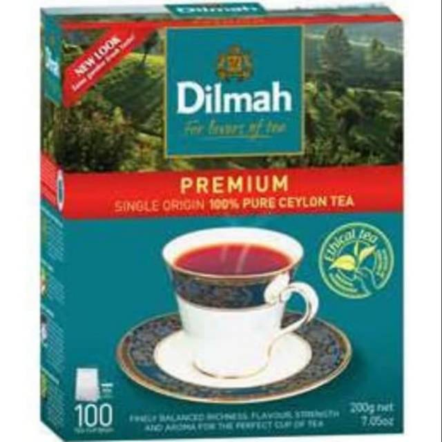 

Dilmah premium tea 100pcs