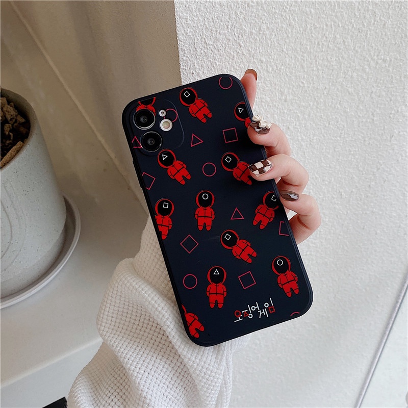 Case Motif game Cumi-Cumi Untuk Vivo Y11 Y20 2021 Y33s Y17 Y53S Y12 Y15 Y20i Y20s Y12s Y21T Y50 Y30 Y30i