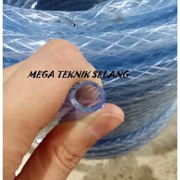 Selang Kecil Tebal 1/4" ID 6 MM Selang Air Benang Murah Per Meter