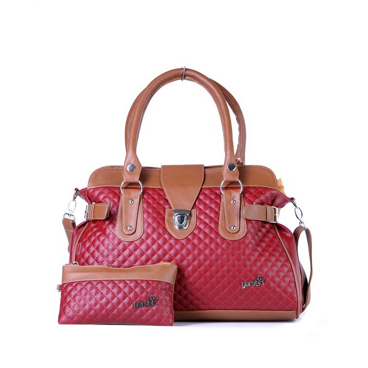 Tas Wanita Satu Set + Dompet Gf Handbag Branded / Tas Murah & Bagus