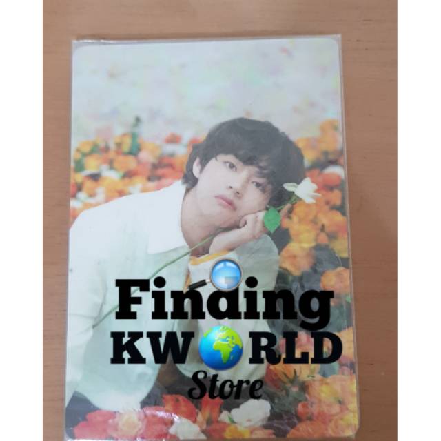 BTS MINI PHOTOCARD JAPAN / PC JAPAN LY LOVE YOURSELF TOUR OFFICIAL