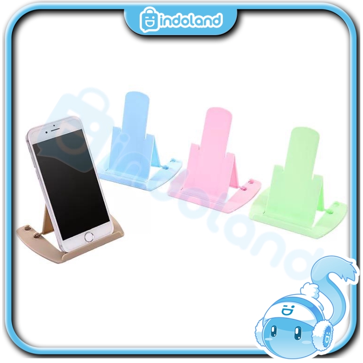 ☀ INDOLAND ☀ R089 Stand HP Penyangga Hp Lipat Stand Holder Mini Hp Sandaran Hp Import Murah