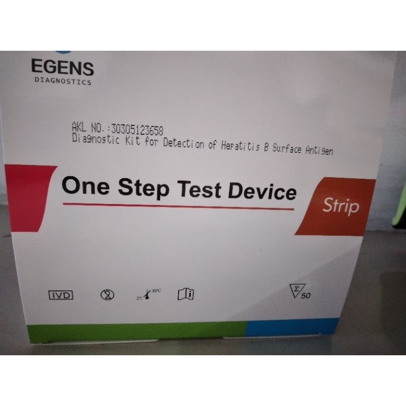 HBsAg strip egens