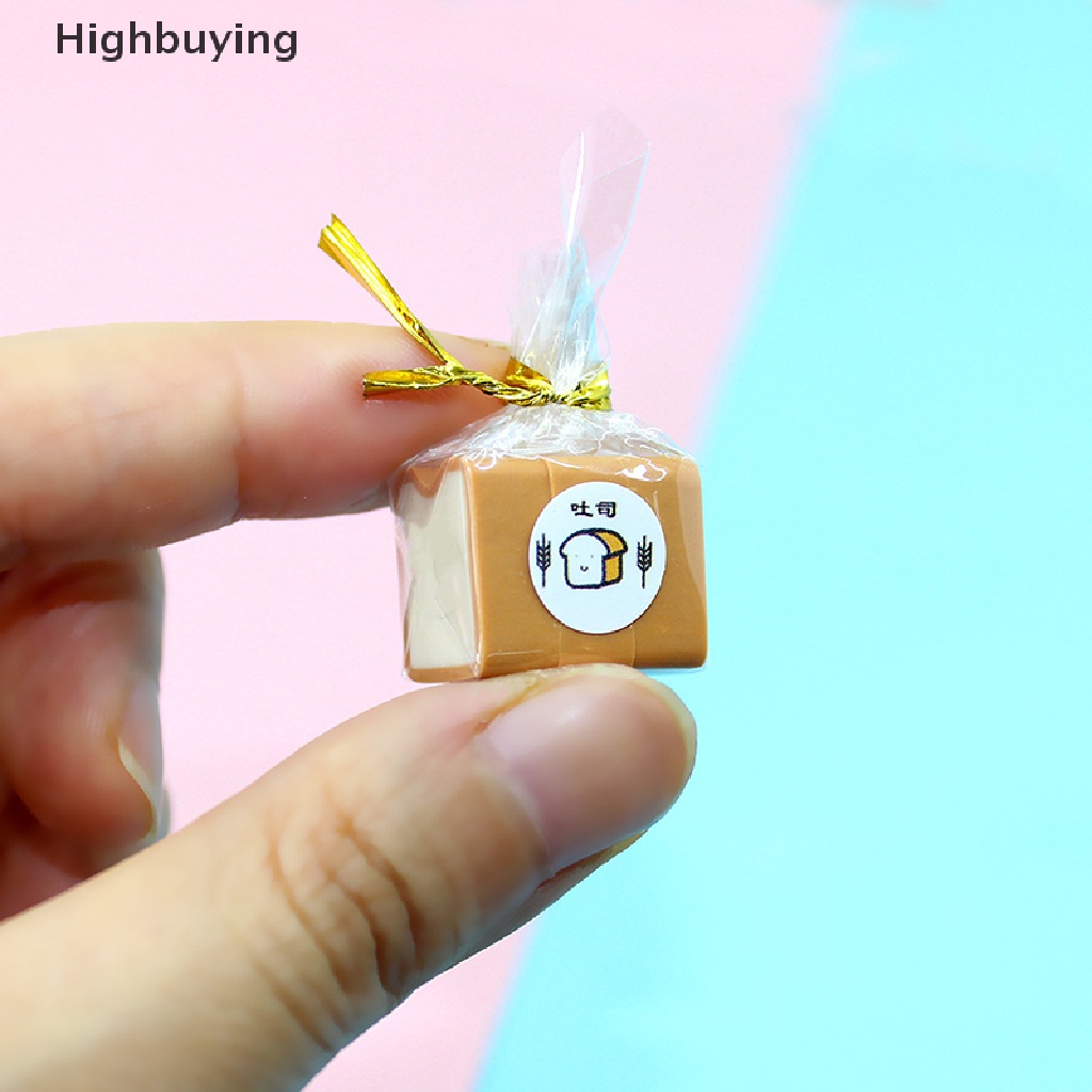 Hbid 3pcs Miniatur Roti Mini DIY Untuk Aksesoris Dapur Rumah Boneka