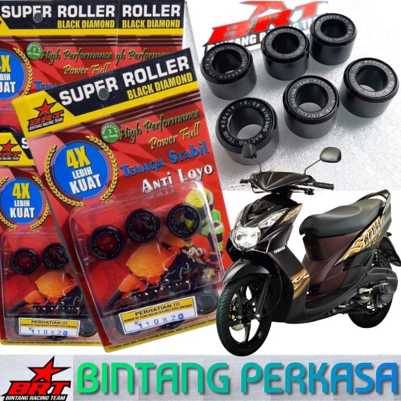 BRT SUPER ROLLER MIO SOUL KARBU 5TL MI0 LAMA MIO SPORTY MIO SMILE FINO 110/115 NOUVO ROLER YAMAHA LO