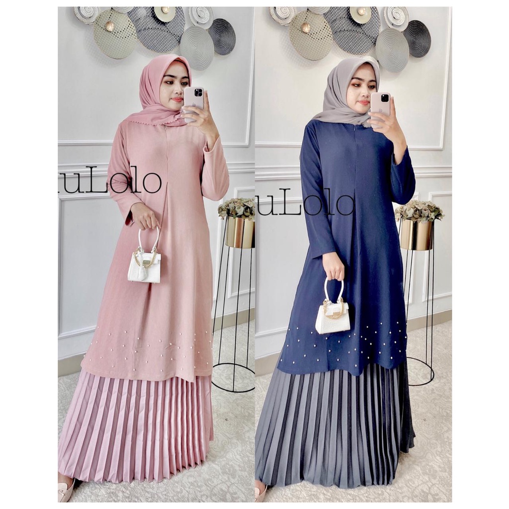 YURIKA SET BY NUNULOLO, SETELAN ORIGINAL BRANDED