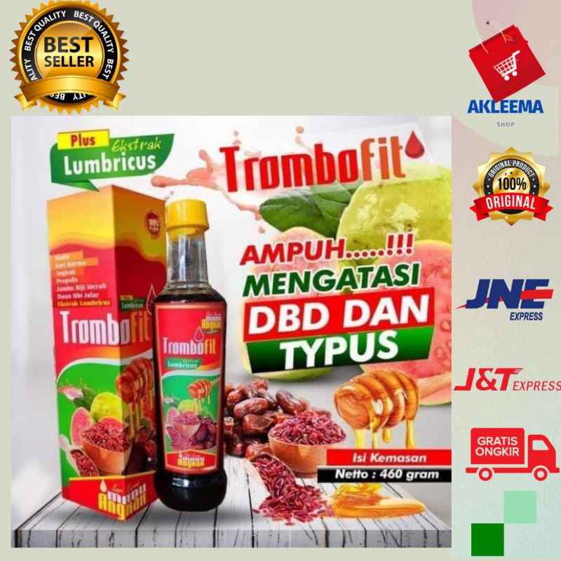 

TROMBOFIT SARI KURMA MADU ANGKAK PLUS EKSTRAK LUMBRICUS ATAU CACING TANAH/HERBAL ALAMI BERKWALITAS/Herbal Alami Original