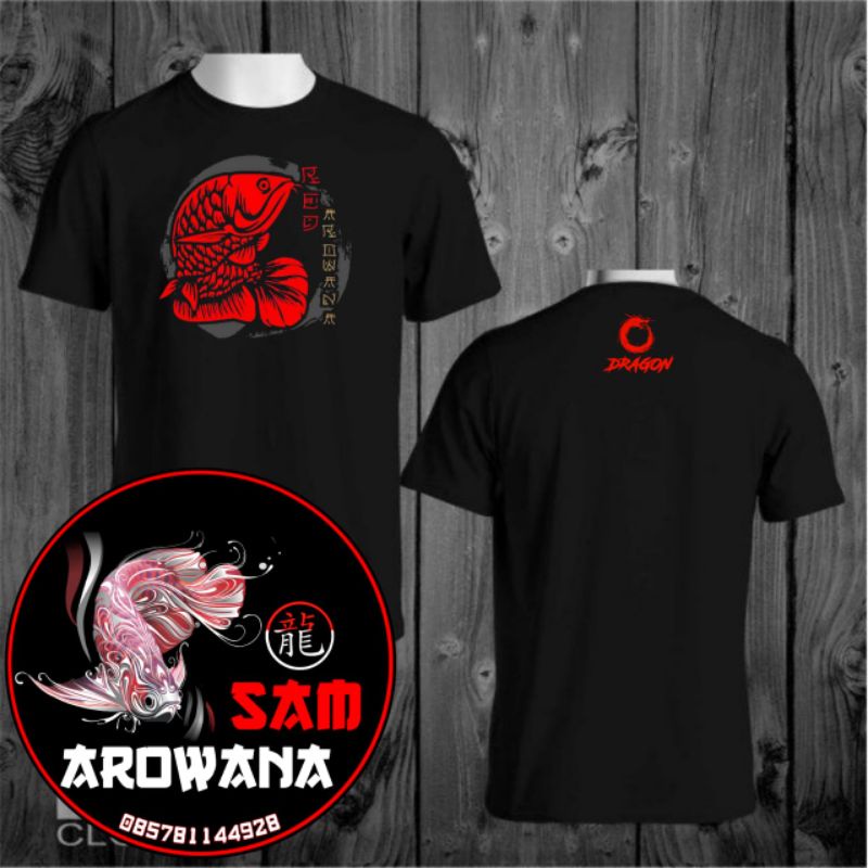 KAOS AROWANA SUPER RED ( Red Arowana )