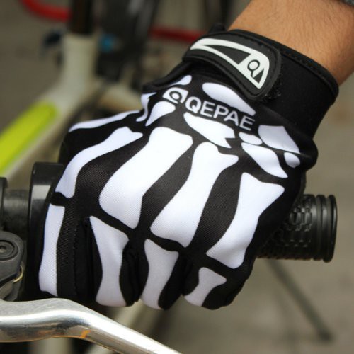 qepae skeleton gloves