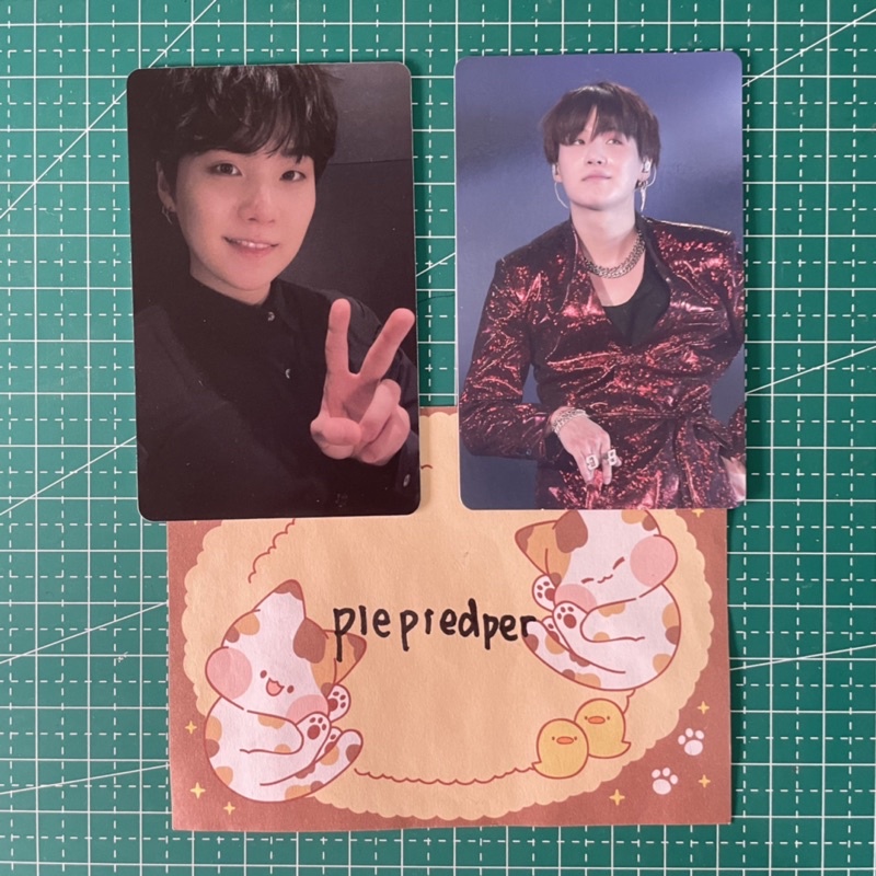 bts suga yoongi love yourself seoul lys seesaw tour dvd be essential ess lucky draw soundwave ld sw 