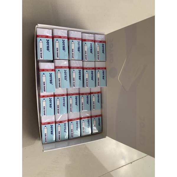 

[1pack/40pcs] PENGHAPUS JOYKO KECIL 526-B40P/ ERASER JOYKO