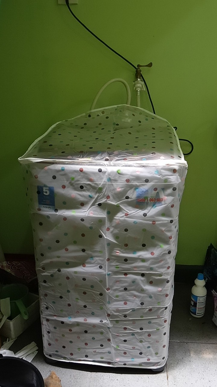 Cover Penutup Mesin Cuci Buka Atas  / Pembungkus  Selubung / Sarung Mesin Cuci Pintu Atas