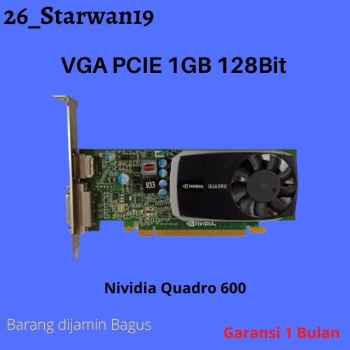VGA Pcie 1Gb 128bit Ddr3