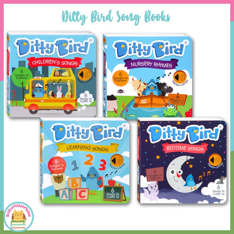 Ditty Bird Song Books (WW)