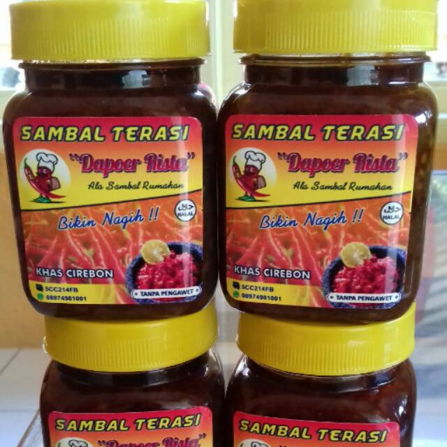 

Sambal Terasi "Dapoer Rista