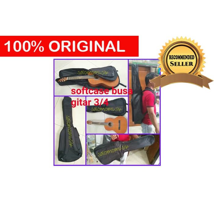 Softcase / Sarung / Tas / Case ukuran Gitar 3/4