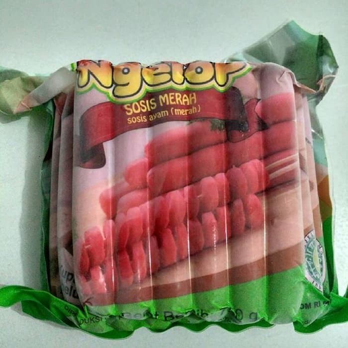 

Sosis Ayam Merah 750 Gram NgeTOP