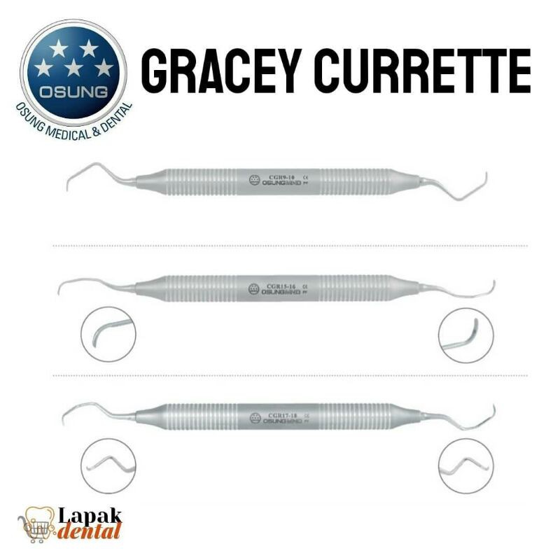 Dental Osung Gracey Curette / Kuret Gracey Osung