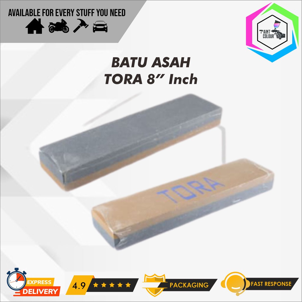 Batu Asah TORA 8 Inch 2 Sisi