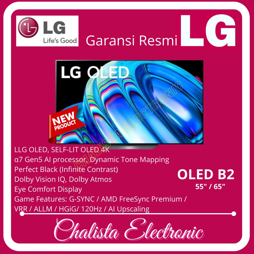 LED TV LG 55B2PSA OLED TV SMART UHD 4K a7 GEN 5 55B2 55B2