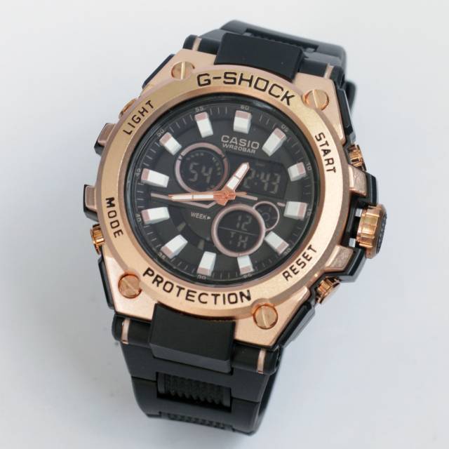 TermurahJam Tangan Casio Gshock Stainless Cowok Pria Free Batre