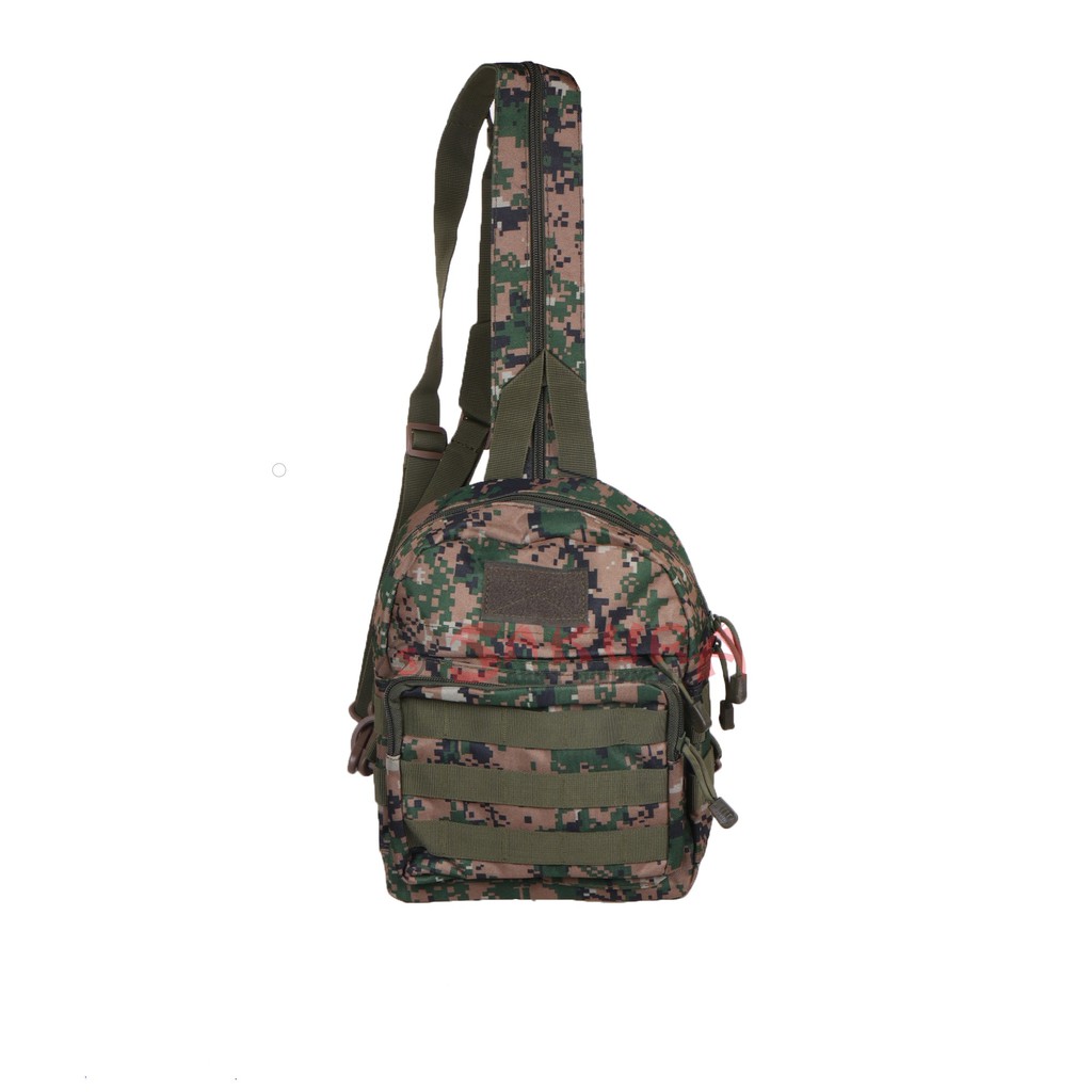 Tas Slempang PriaTactical 815 Import Tas Slingbag Ransel Loreng Marpat