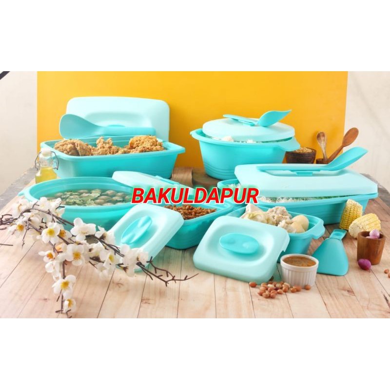 Prasmanan Aquamarine Set KWBO + 4 Sendok