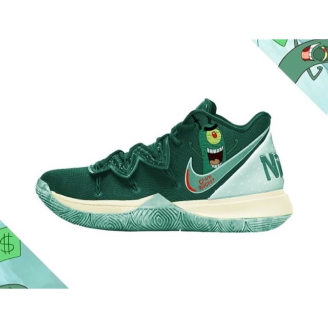 kyrie 5 spongebob plankton