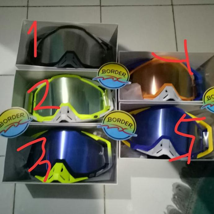 Goggle Cross 100% I Kacamata Goggle 100%