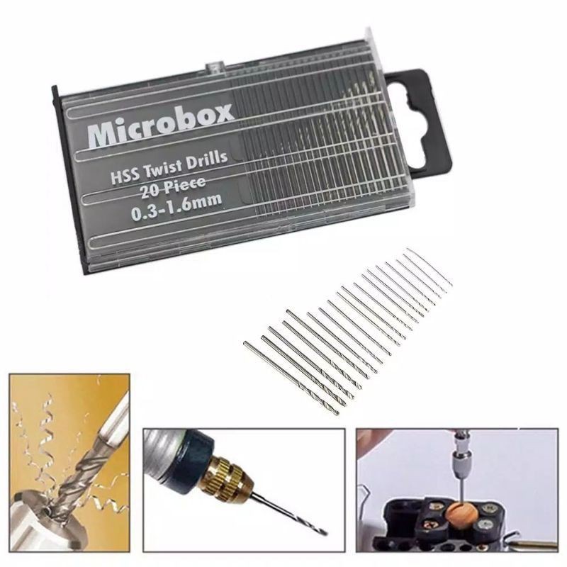 Mata Bor Hss Twist Drill Rojok Spuyer Karburator Mata Bor PCB