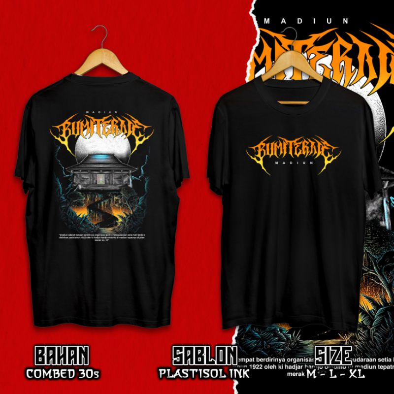 KAOS PSHT BUMI TERATE SABLON PLASTISOL INK