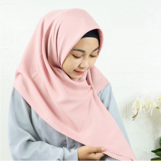 HIJAB KERUDUNG JILBAB LASERCUT BELLA KEKINIAN DAN TERHITS - Model D1