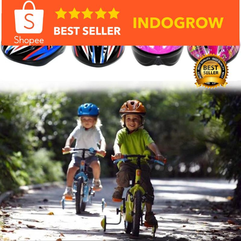 KUYOU Helm Sepeda Anak 3-8 Tahun indogrow