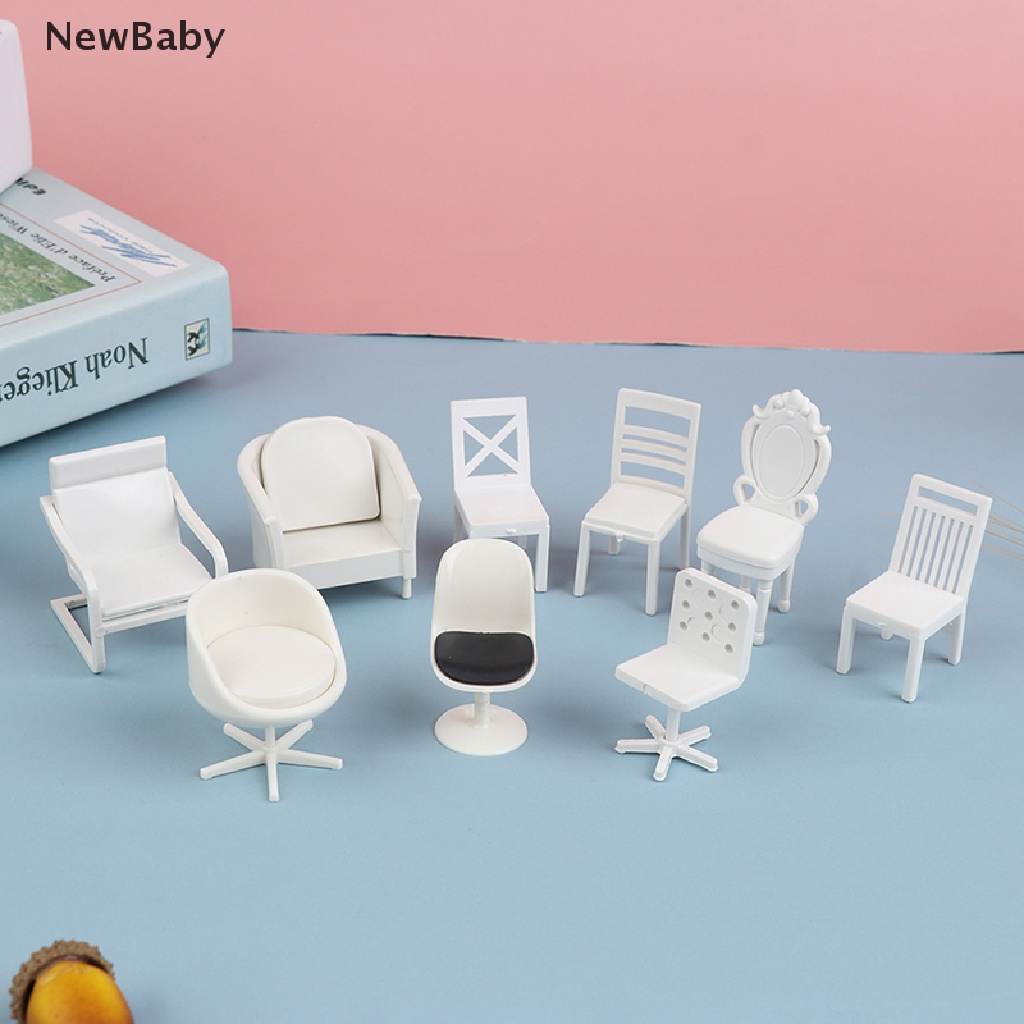 Newbaby Miniatur Kursi Sofa Skala 1: 20 Untuk Dekorasi Rumah Boneka