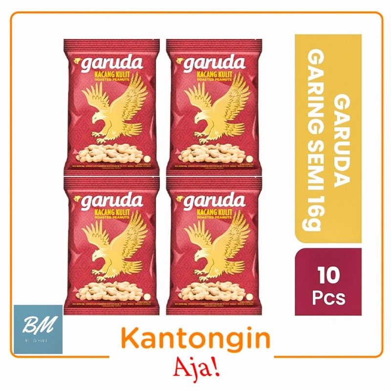 

Kacang Kulit Garuda Renceng isi 10 Pcs / Garuda Kacang Kulit Renceng 10 Bungkus 16 gr / Garuda Kacang Kulit Garing Semi Renceng 10 x 16 gr