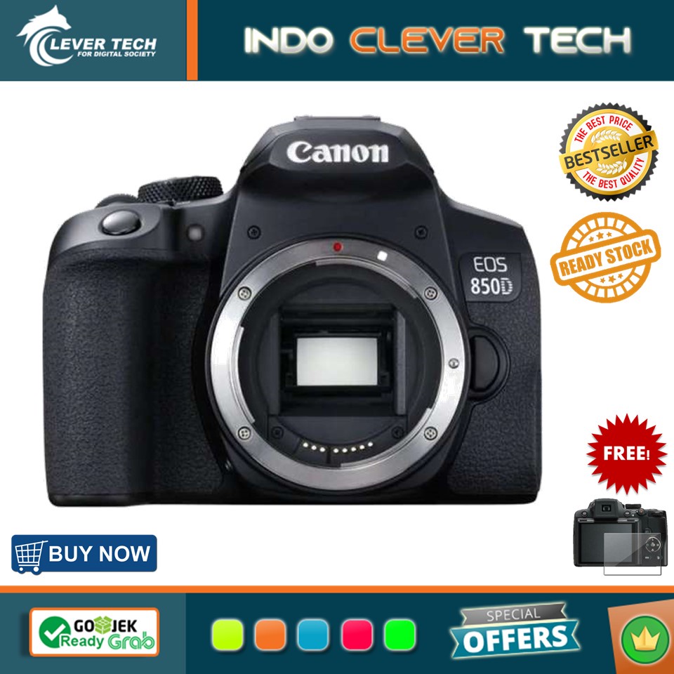 Canon EOS 850D Body Only - Garansi Resmi