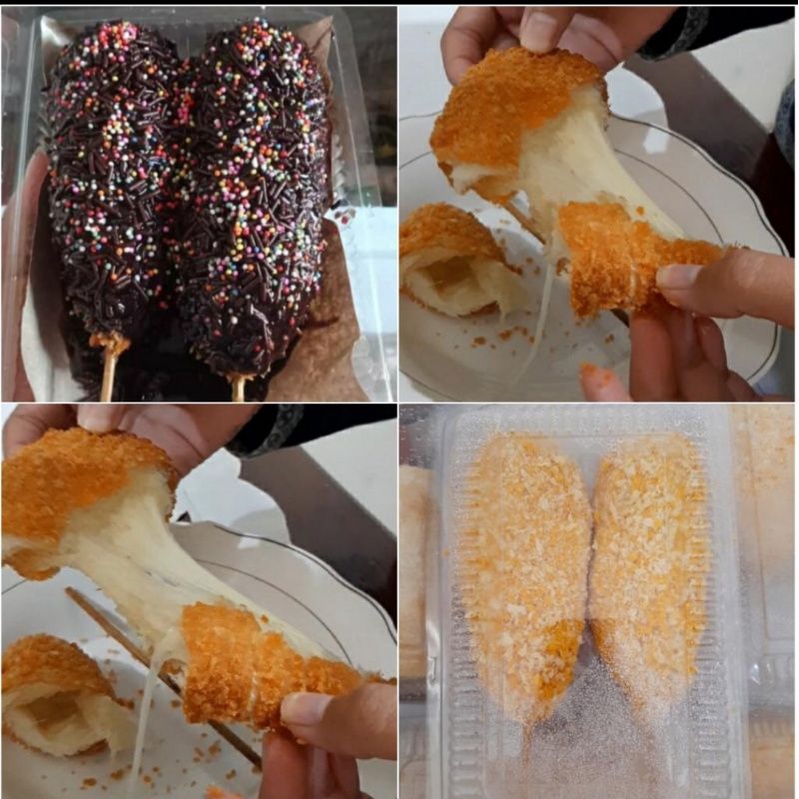 

(isi 2pcs) CORNDOG MOZARELLA
