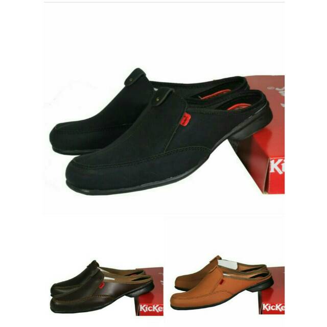 Sepatu sandal pria kickers bustong