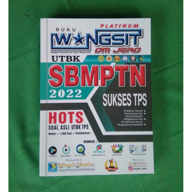 Buku Wangsit Platinum TPS UTBK SBMPTN 2022